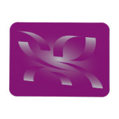 Magenta-linten Magneet (Horizontaal)