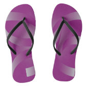 Magenta-linten Teenslippers (Voetbed)