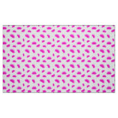 Magenta Lotus Flower Pattern met Grey Net Stof (Fat Quarter)