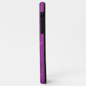 Magenta Lovebird Floral Vine iPhone Case (Achterkant/links)