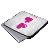 Magenta maakt persoonlijk gebruik van laptophoes laptop sleeve (Voorkant onderkant)