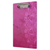 Magenta Mandala Zen Rustic Body Mind Spirit Klembord (Links)