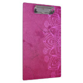 Magenta Mandala Zen Rustic Body Mind Spirit Klembord (Rechts)