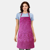 Magenta Mandala Zen Rustic Body Mind Spirit Schort (Gedragen)
