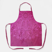 Magenta Mandala Zen Rustic Body Mind Spirit Schort (Voorkant)