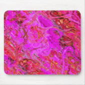 Magenta Marble Swirl Muismat (Voorkant)