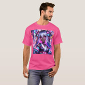 Magenta Mystery T-shirt (Voorkant volledig)