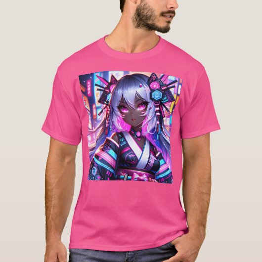 Magenta Mystery T-shirt (Voorkant)