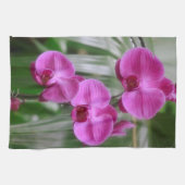Magenta Orchids Kitchen Towel Theedoek (Horizontaal)