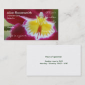 Magenta Orchids visitekaartjes (Voorkant / Achterkant)