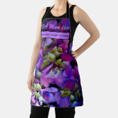 magenta Paars blauw Hydrangeas bloemen, mam Schort (Insitu)