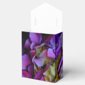 Magenta Paars blauw Hydrangeenbloemen Bedankdoosjes (Geopend)