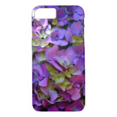 Magenta Paars blauw Hydrangeenbloemen Case-Mate iPhone Case (Achterkant)