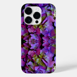 Magenta Paars blauw Hydrangeenbloemen Case-Mate iPhone 14 Pro Hoesje