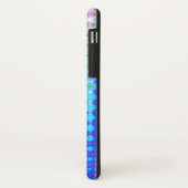 Magenta Paars roze blauw patroon Case-Mate iPhone Case (Achterkant/links)