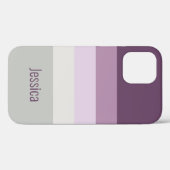  - Magenta Paars roze grijs Case-Mate iPhone Case (Achterkant (horizontaal))