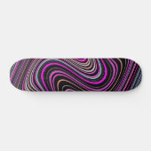 Magenta Paars roze patroon Persoonlijk Skateboard (Horizontaal)