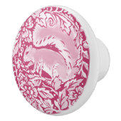 Magenta Paarse eekhoorn Keramische Knop (Rechts)