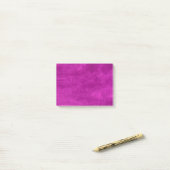 Magenta Paarse Esthetiek Post-it® Notes (Op bureau)