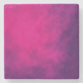Magenta Paarse Stenen Onderzetter – Aanpasbaar (Voorkant)