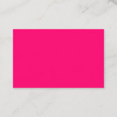 Magenta Paarse Visitekaartje –  (Achterkant)