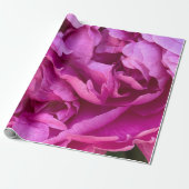Magenta peony closeup cadeaupapier (Uitgerold)