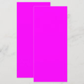 Magenta Platte kaart (Voorkant / Achterkant)