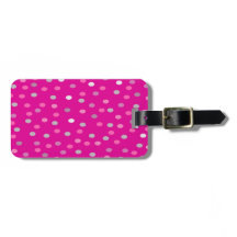 Magenta Polka Dots