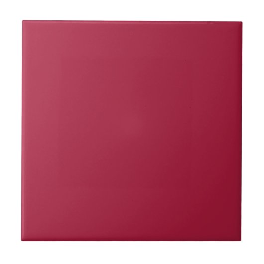 Magenta Prime — Medium roze vaste kleur Tegeltje (Voorkant)
