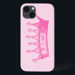 Magenta Princess Crown on Pink Background iPhone 13 Hoesje<br><div class="desc">Geen beeld van dress-up is complete without a crown! Help your child remember just how much of a princess she is with this magenta crown print from Vision Studio. Get yours today.</div>