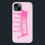 Magenta Princess Crown on Pink Background iPhone 13 Hoesje<br><div class="desc">Geen beeld van dress-up is complete without a crown! Help your child remember just how much of a princess she is with this magenta crown print from Vision Studio. Get yours today.</div>
