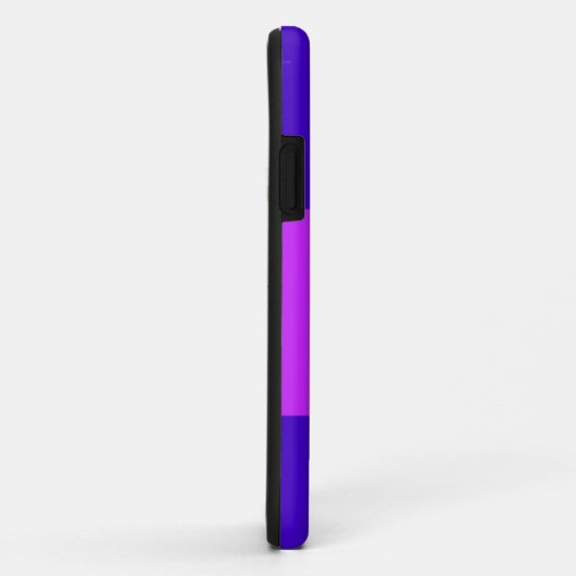 Magenta puzzle-telefoondraagtas Case-Mate iPhone case (Achterkant/rechts)