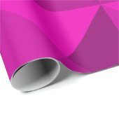 Magenta Pyramids Cadeaupapier (Rol Hoek)