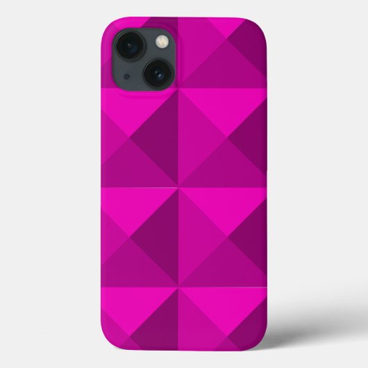Magenta Pyramids Case-Mate iPhone Case (Achterkant)