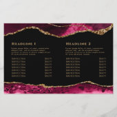 magenta red agate bivoudig brochure (Achterkant)