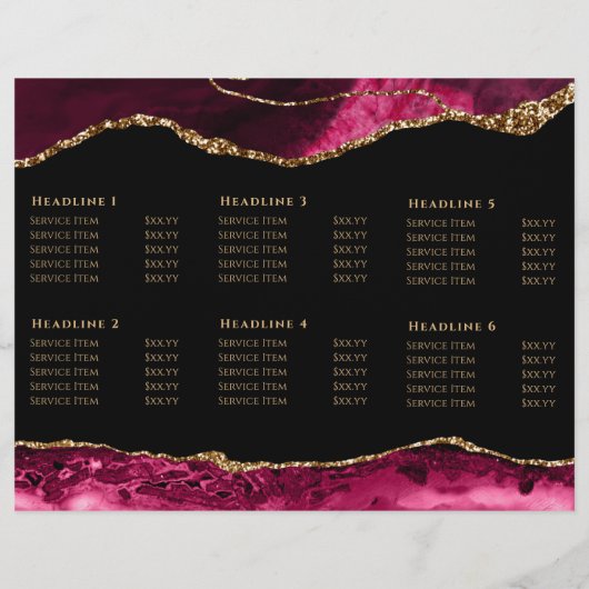 magenta red agate brochure (Achterkant)