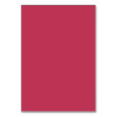 Magenta Red Chic Weddings Custom Guest Place Card Kaart (Achterkant)