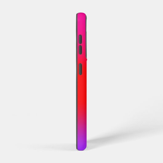 Magenta Red Paars Ombre gradiënt Patroon Samsung Galaxy Hoesje (Rechterkant)