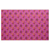 magenta retro florale stof (Yard (91,4 cm))