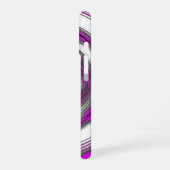 Magenta Ripple Case iPhone 16 Hoesje (Linkerkant)