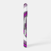 Magenta Ripple Case iPhone 16 Hoesje (Rechterkant)
