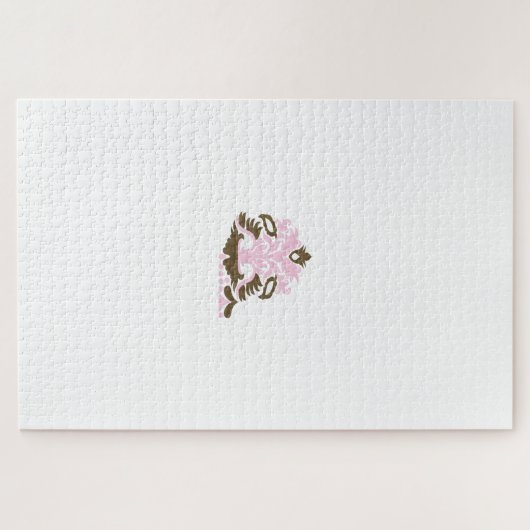 Magenta-rood, geelachtig Oranje decoratief Legpuzzel (Horizontaal)