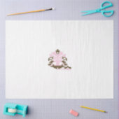 Magenta-rood, geelachtig Oranje decoratief Tissuepapier (Craft)