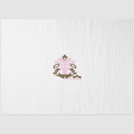 Magenta-rood, geelachtig Oranje decoratief Tissuepapier (Voorkant)