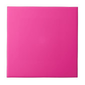 Magenta roze effen kleur | Klassiek Elegant Tegeltje (Voorkant)