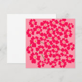 Magenta roze fantasy-ventilatorkracht (Voorkant / Achterkant)