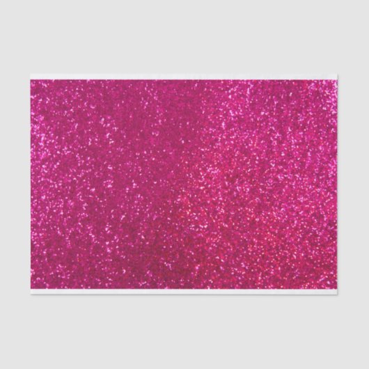Magenta Roze Glitter Tissuepapier (Voorkant)