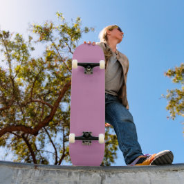 Magenta Roze Lente Seizoen Effen Kleur Persoonlijk Skateboard