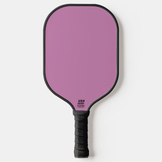 Magenta Roze Lente Seizoen Effen Kleur Pickleball Paddle (Voorkant)