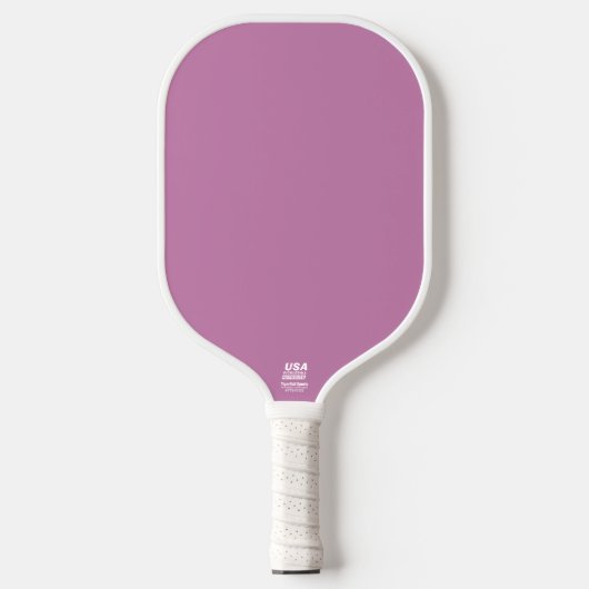 Magenta Roze Lente Seizoen Effen Kleur Pickleball Paddle (Voorkant)